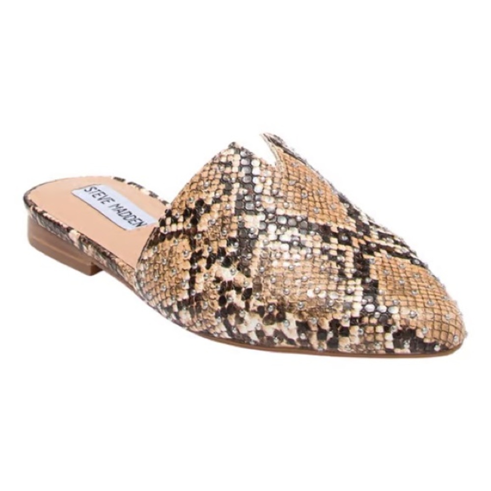 Steve Madden Ally Snake Embossed Mule - image 1